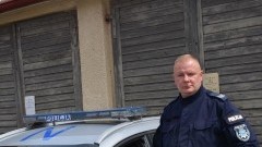 Nowy Dwór Gdański: Szybka decyzja policjanta uratowała życie mężczyźnie