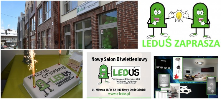Nowy Dwór Gd. Nowy Salon Oświetleniowy Leduś zaprasza - 28.11.2016