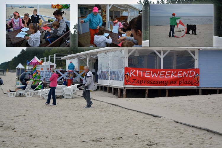 Kąty Rybackie: Latawce na plaży - 10.09.2017