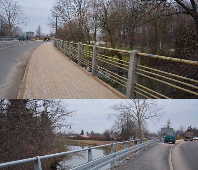 Wymiana barierek na moście wzdłuż ulicy Warszawskiej w Nowym Dworze&#8230;