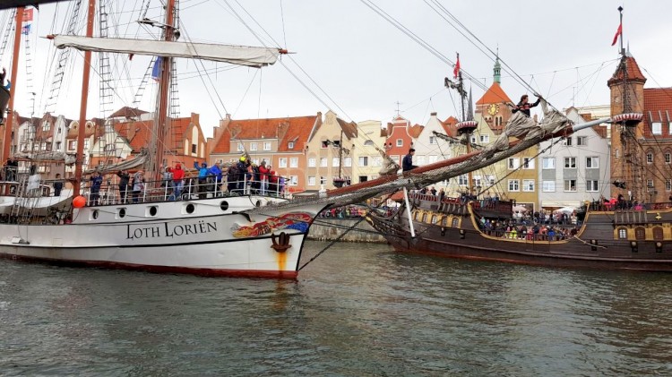 Parada Żaglowców na Motławie. Baltic Sail Gdańsk 2019