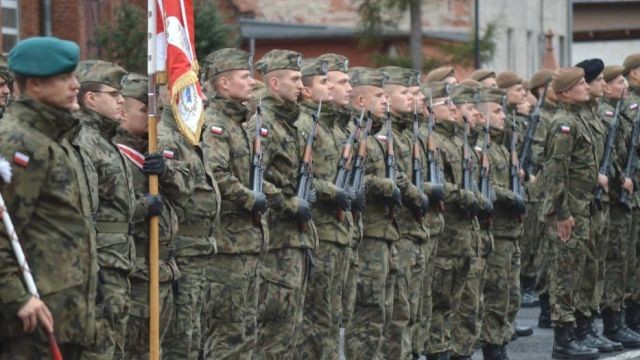Dobiega końca formowanie 73 batalionu lekkiej piechoty w Słupsku