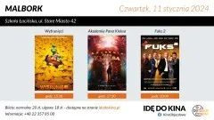 Kino w Malborku! Mamy dla was bilety na Akademię Pana Kleksa, Wyfrunięci&#8230;