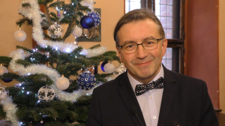 Dyrektor Muzeum Zamkowego, Janusz Trupinda składa życzenia świąteczno&#8230;